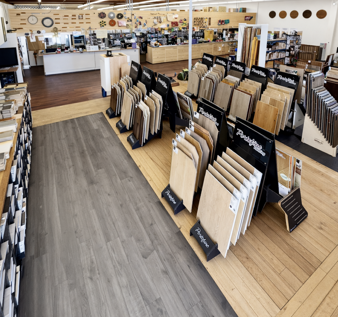 S&S Hardwood Floors Gardena showroom